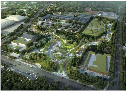 中心城区,该区计划实施森林生态体系建设,绿地资源管理,生态文化建设